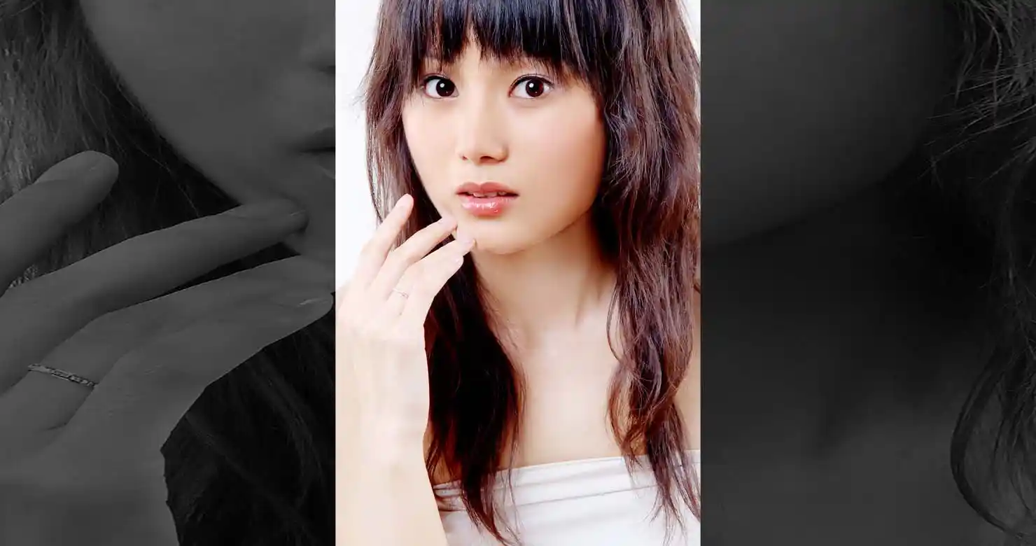The same photograph after professional retouching